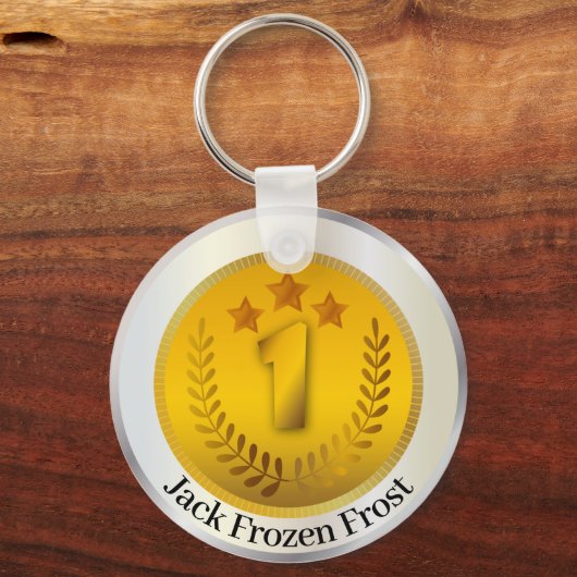 Nummer één sleutelhanger (Achterkant)