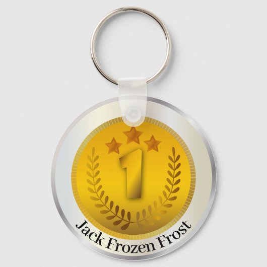 Nummer één sleutelhanger (Achterkant)