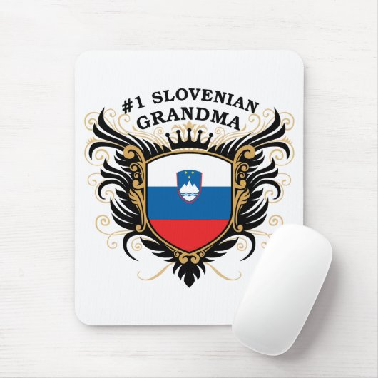 Nummer één Sloveense grootmoeder Muismat (Met muis)
