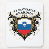 Nummer één Sloveense grootmoeder Muismat (Voorkant)