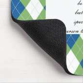 Nummer één stap pa muismat (Hoek)