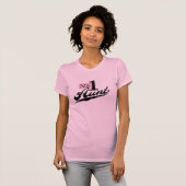 Nummer één tante t-shirt (Voorkant volledig)