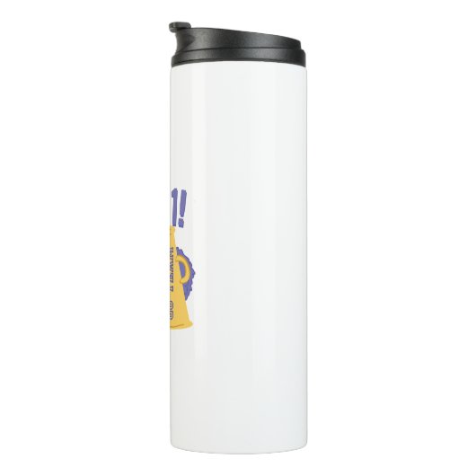 Nummer één thermosbeker (Geroteerd rechts)