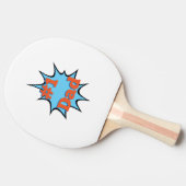 Nummer één vader #1 tafeltennisbatje (Zijkant)