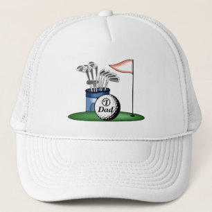 Nummer één vader/moeder/zoon... Persoonlijk Golf Trucker Pet