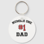 Nummer één vader sleutelhanger (Voorkant)