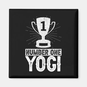 Nummer één Yogi-meditatie Yoga Namaste  Magneet