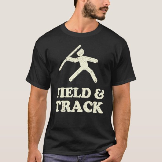 nummer en fieldwerende coach Javelin Shot T-shirt (Voorkant)