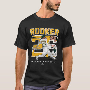 Nummer en portret Brent Rooker Oakland T-shirt