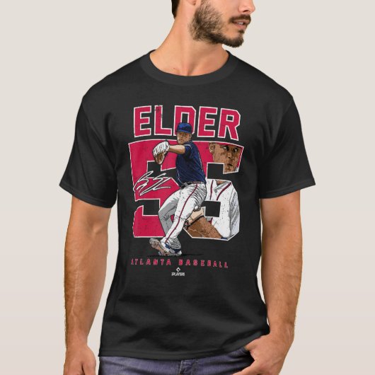 Nummer en Portret Bryce Elder Atlanta T-shirt (Voorkant)