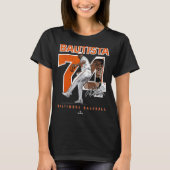 Nummer en portret Felix Bautista Baltimore MLBPA T-shirt (Voorkant)