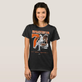Nummer en portret Felix Bautista Baltimore MLBPA T-shirt (Voorkant volledig)