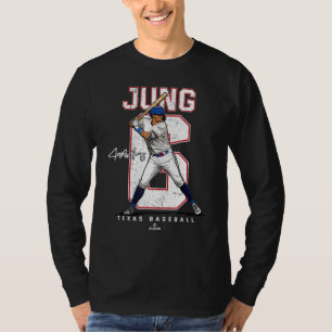 Nummer en portret Josh Jung Texas T-shirt