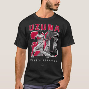 Nummer en Portret Marcell Ozuna Atlanta MLBPA T-shirt