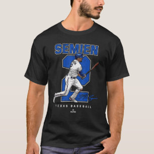 Nummer en portret Marcus Semien Texas T-shirt