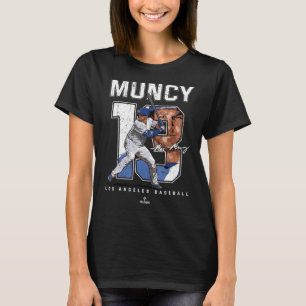 Nummer en Portret Max Muncy Los Angeles MLBPA 1 T-shirt