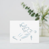 Nummer en veld briefkaart (Staand voorkant)