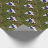 Nummer en veld cadeaupapier (Hoek)