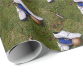 Nummer en veld cadeaupapier (Rol Hoek)