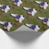 Nummer en veld cadeaupapier (Hoek)