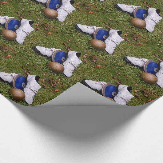 Nummer en veld cadeaupapier (Hoek)