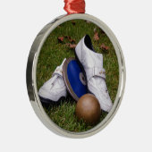 Nummer en veld metalen ornament (Rechts)