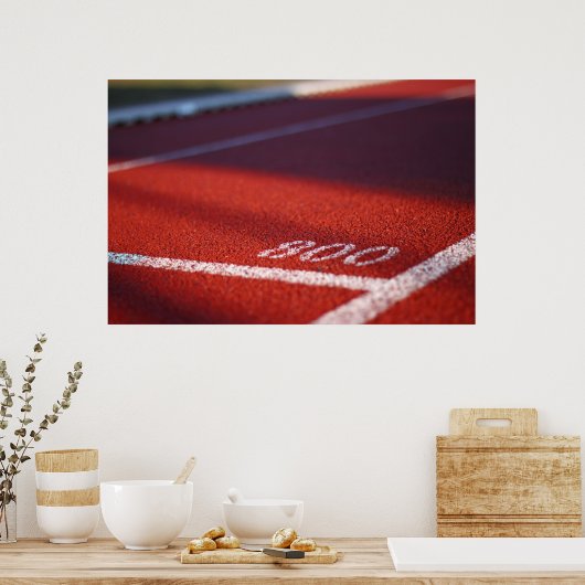 Nummer en veld poster (Keuken)