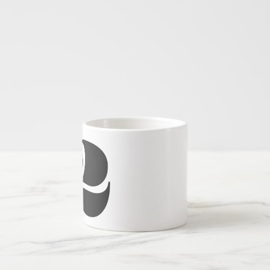 Nummer Espresso Coffee Mok (Voorkant)