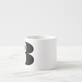 Nummer Espresso Coffee Mok (Voorkant)