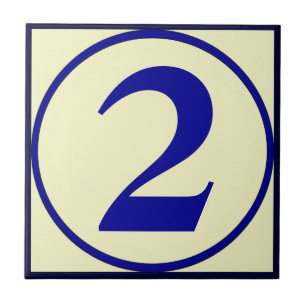 Nummer Franse stijl House Personaliseren Tegeltje