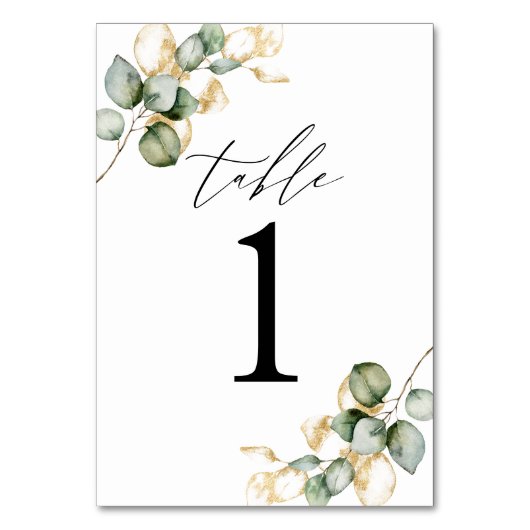 Nummer groene tabel kaart (Achterkant)