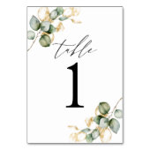 Nummer groene tabel kaart (Voorkant)