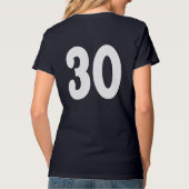 Nummer klasse 30 t-shirt (Achterkant)