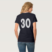 Nummer klasse 30 t-shirt (Achterkant volledig)