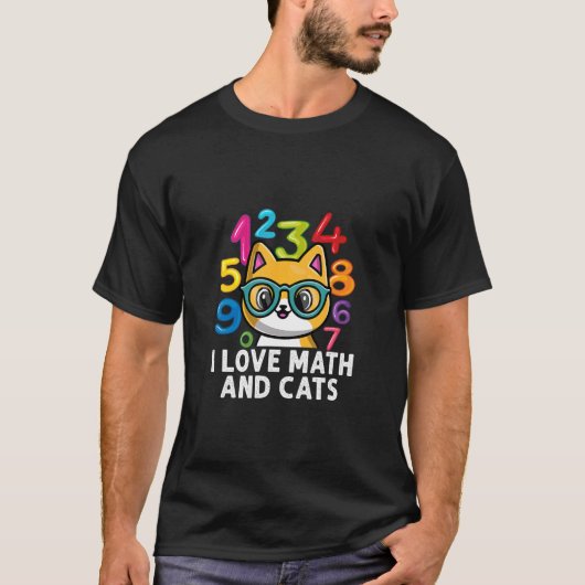 Nummer Leer rekenmachine kostuum match dag Wiskund T-shirt (Voorkant)