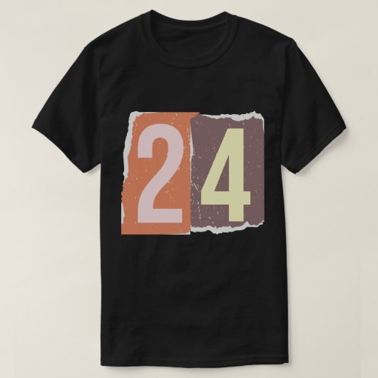 Nummer Magazine Losgeld 24 T-shirt (Design voorkant)