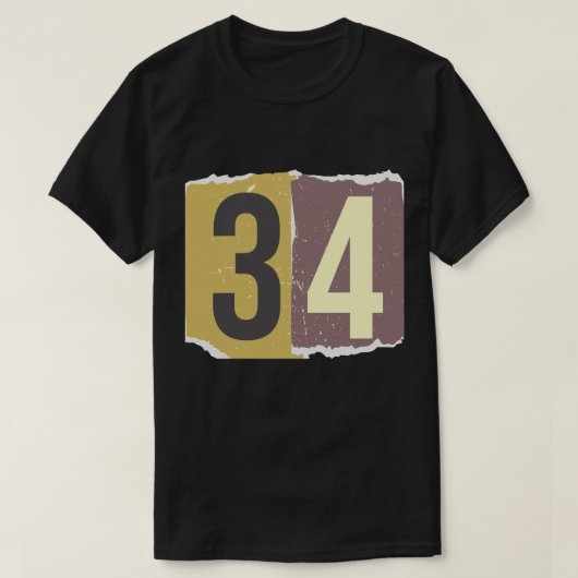 Nummer Magazine Losgeld 34 T-shirt (Design voorkant)