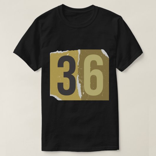 Nummer Magazine Losgeld 36 T-shirt (Design voorkant)