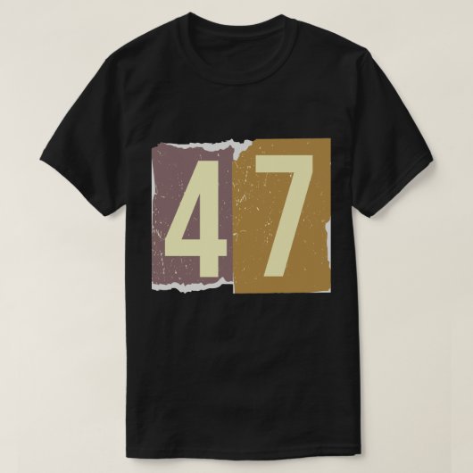 Nummer Magazine Losgeld 47 T-shirt (Design voorkant)