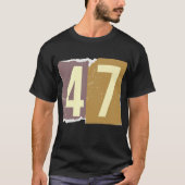 Nummer Magazine Losgeld 47 T-shirt (Voorkant)