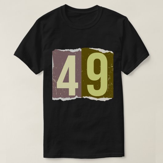 Nummer Magazine Losgeld 49 T-shirt (Design voorkant)