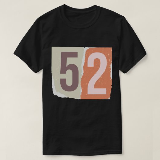 Nummer Magazine Losgeld 52 T-shirt (Design voorkant)
