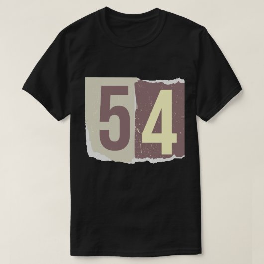 Nummer Magazine Losgeld 54 T-shirt (Design voorkant)