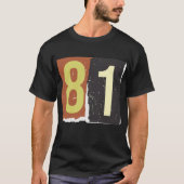 Nummer Magazine Losgeld 81 T-shirt (Voorkant)