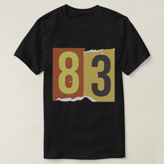 Nummer Magazine Losgeld 83 T-shirt (Design voorkant)