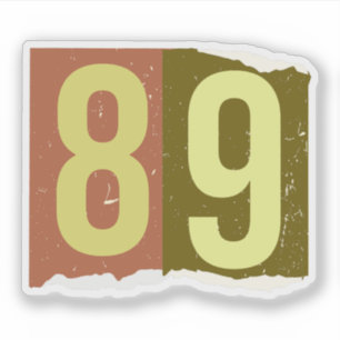 Nummer Magazine Losgeld 89 Sticker