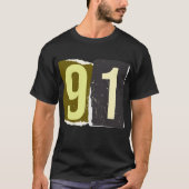 Nummer Magazine Losgeld 91 T-shirt (Voorkant)