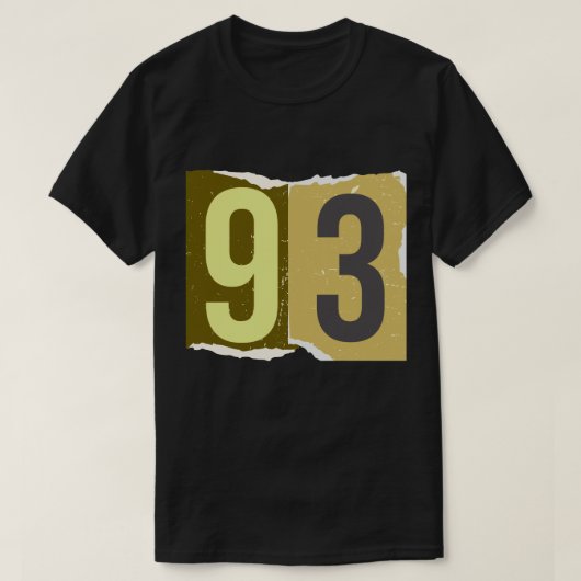 Nummer Magazine Losgeld 93 T-shirt (Design voorkant)