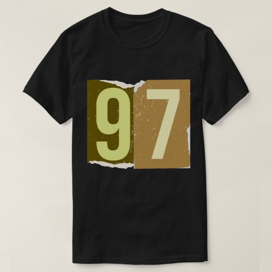 Nummer Magazine Losgeld 97 T-shirt (Design voorkant)