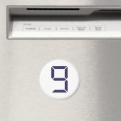 Nummer - negen - 9 magneet (Insitu (Vaatwasser))